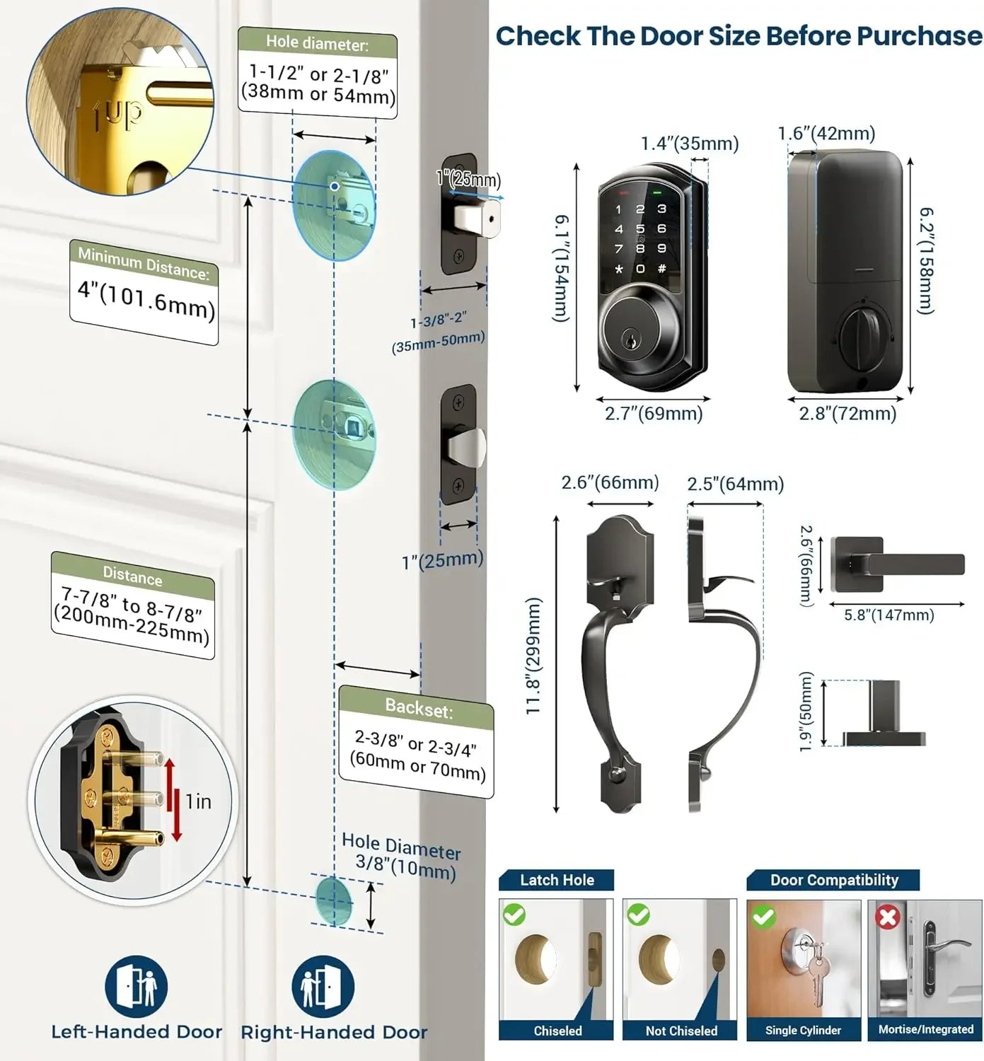 Smart Door Lock Set