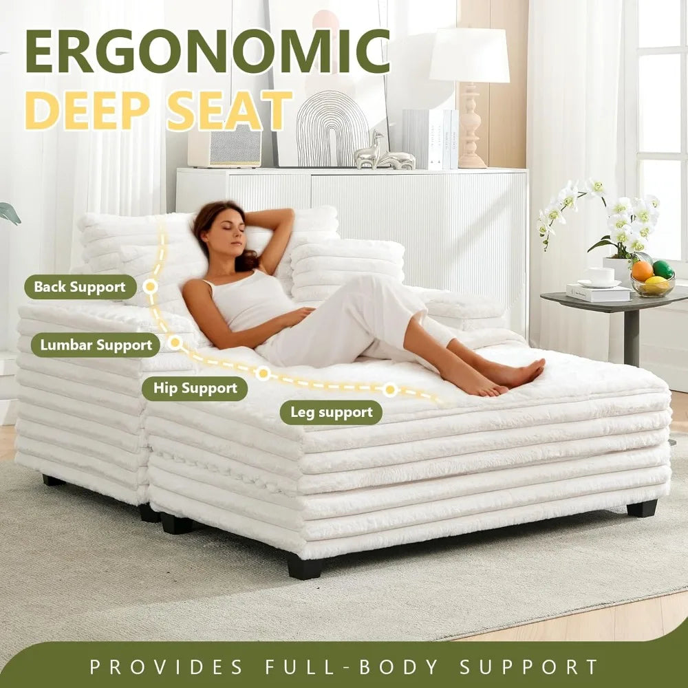 Oversized Chaise Lounge