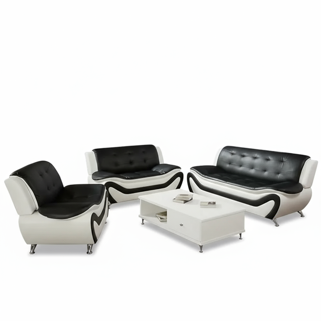 3 PCS Contemporary Living Room Set