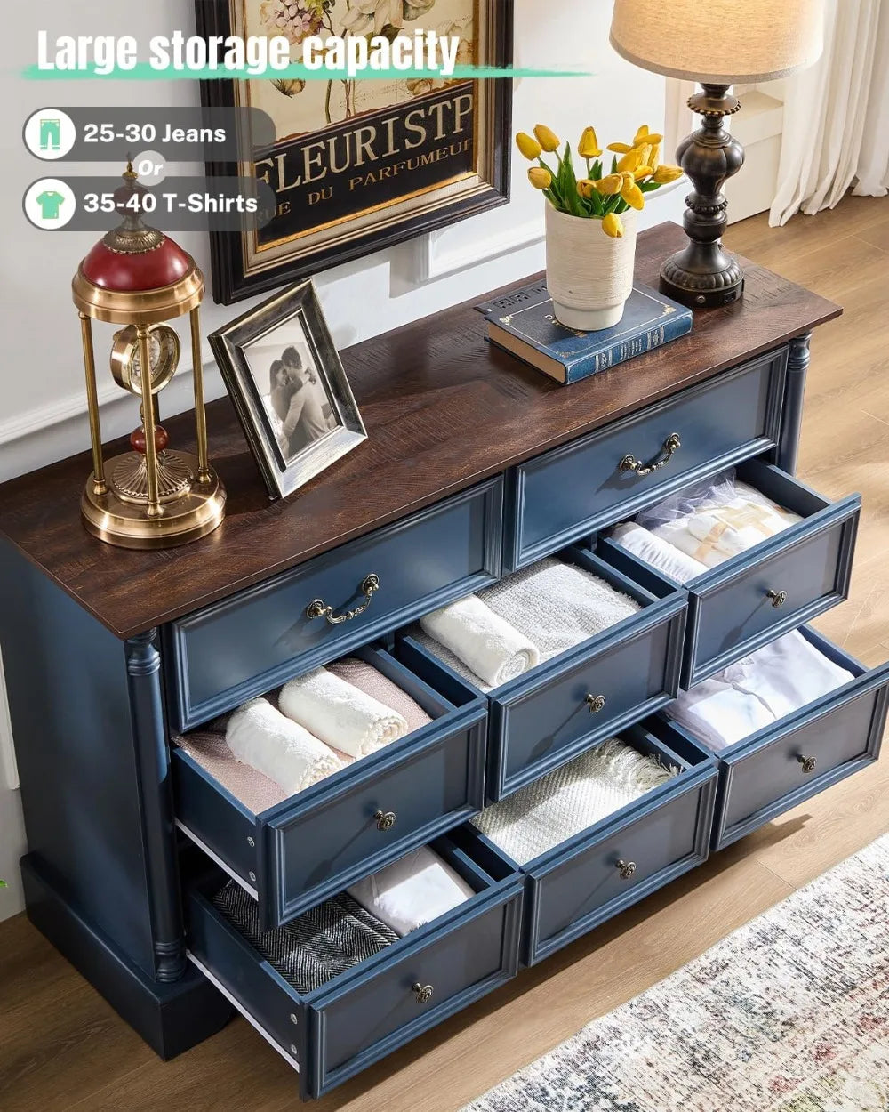 RBXC 8 Drawer Dresser