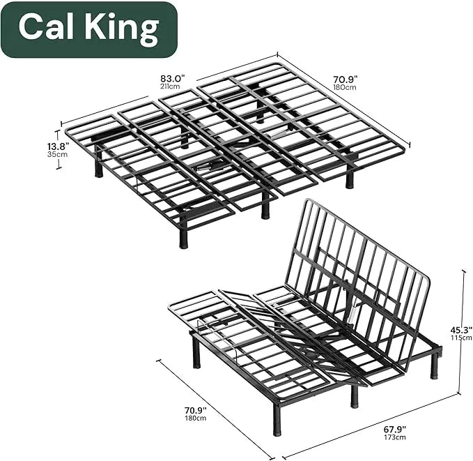 Adjustable Bed Frame with Remote