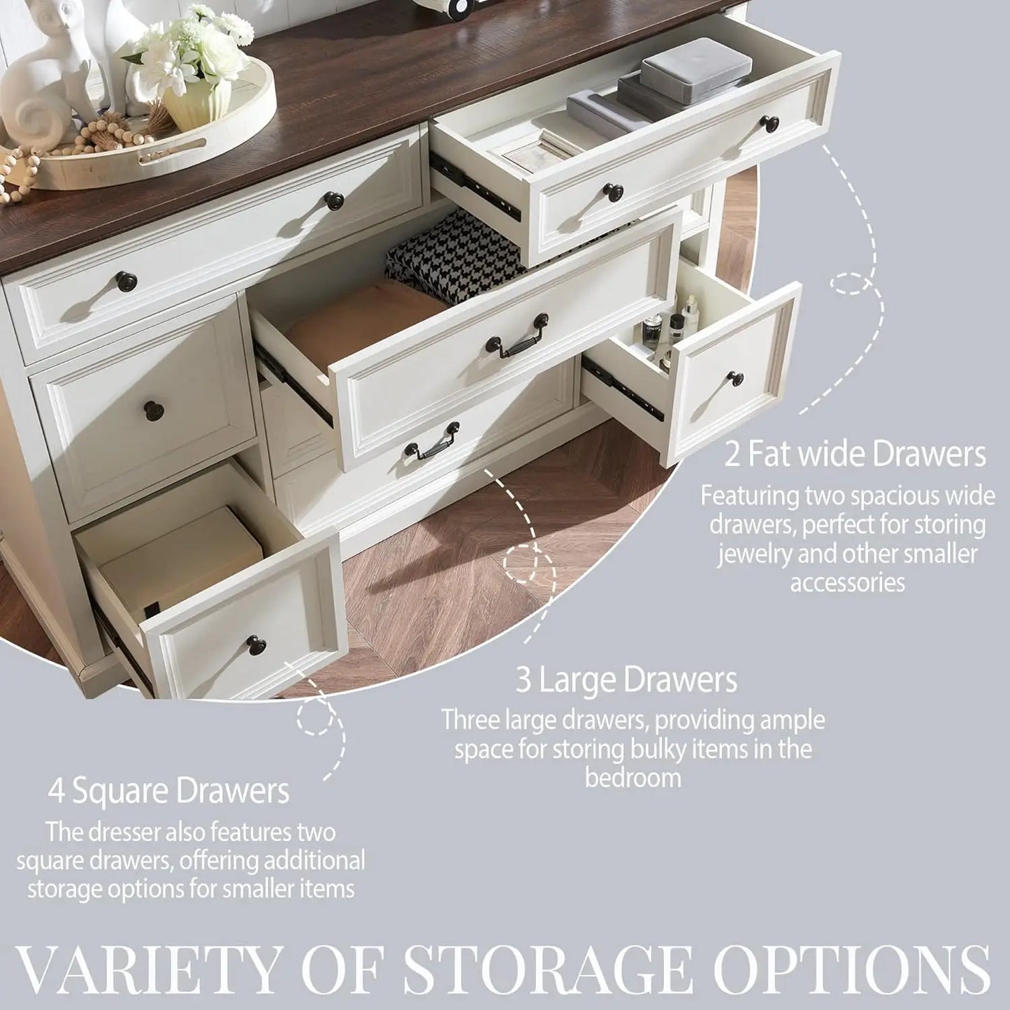 9 Drawer Dresser