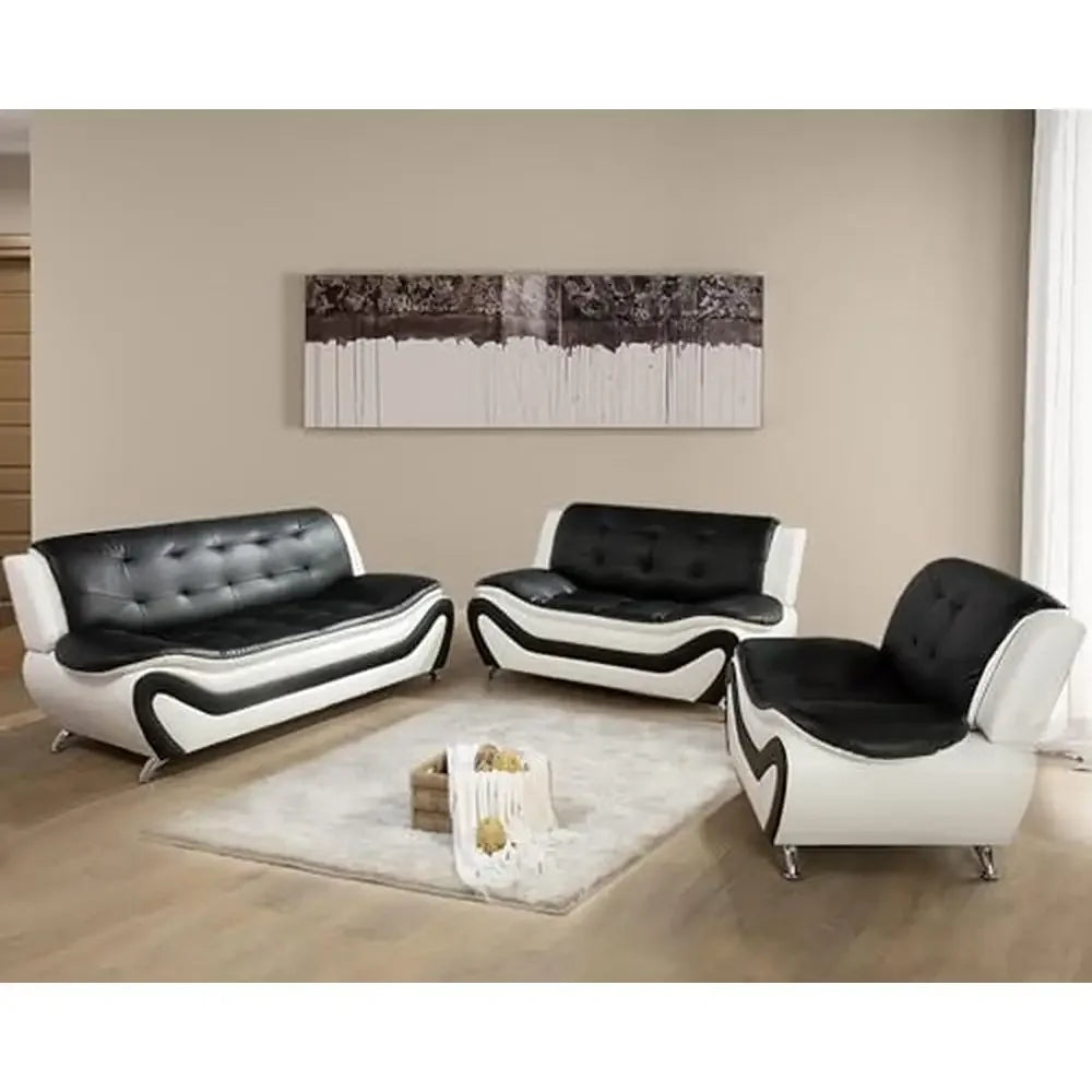 3 PCS Contemporary Living Room Set