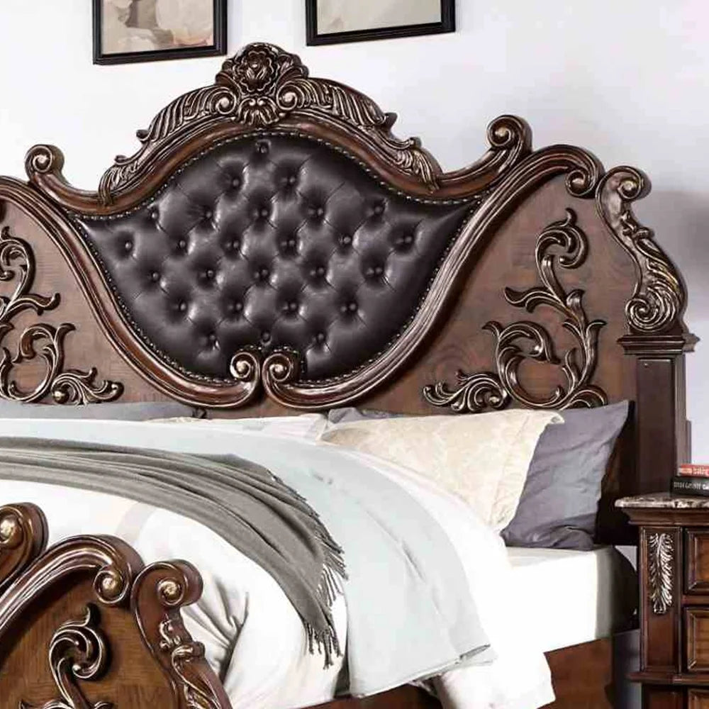 Dongguan Upholstered HB and FB Queen Bed