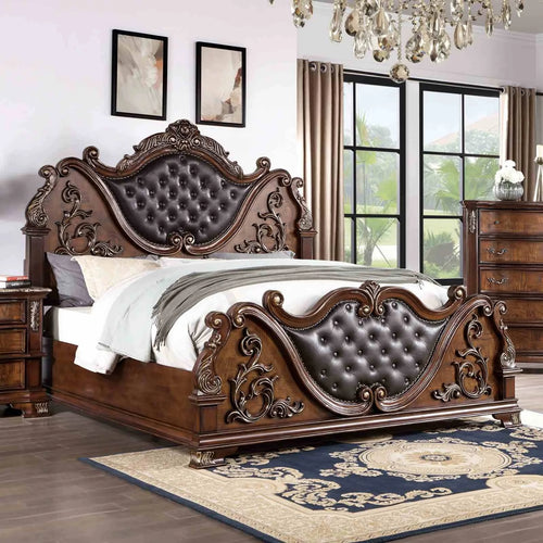 Dongguan Upholstered HB and FB Queen Bed