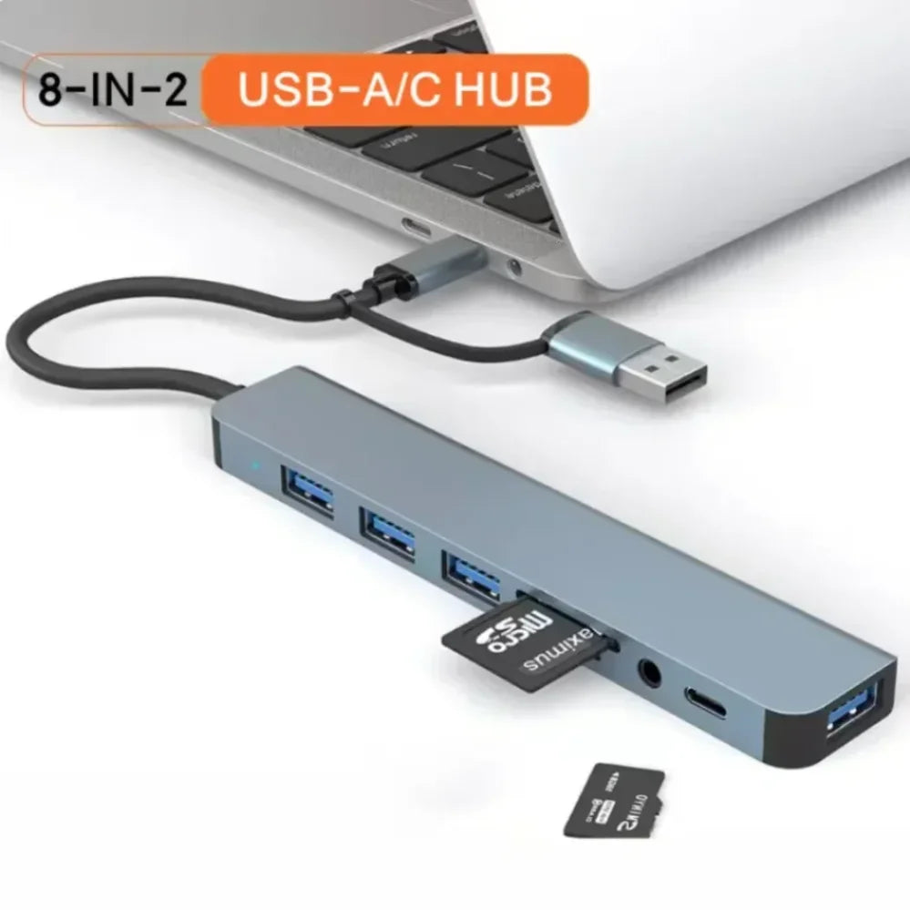 8 in 1 USB C Docking Station