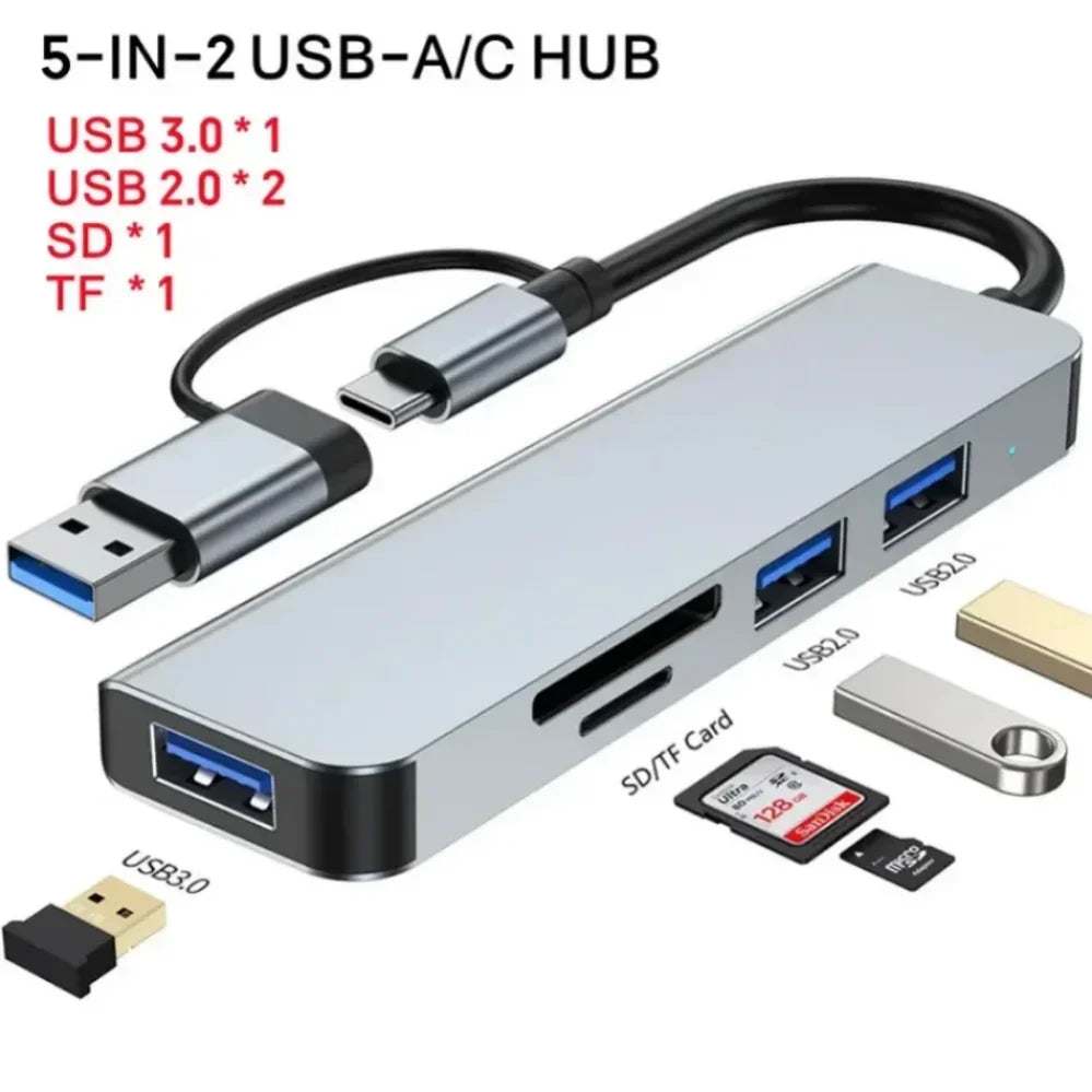8 in 1 USB C Docking Station