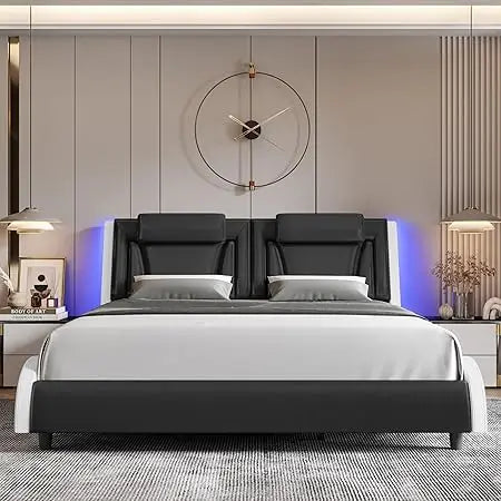 Keyluv Upholstered Platform Bed