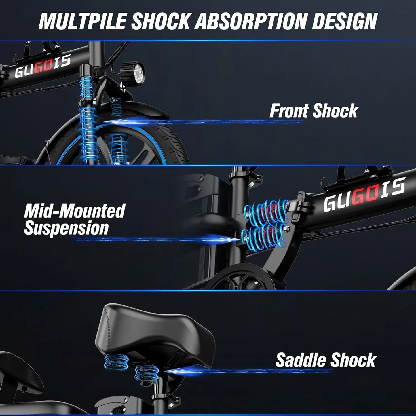 GUGOIS Foldable Electric Bike