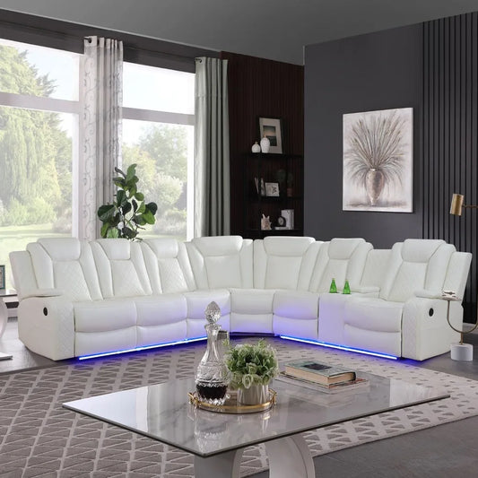 Power Reclining Sectional Sofa