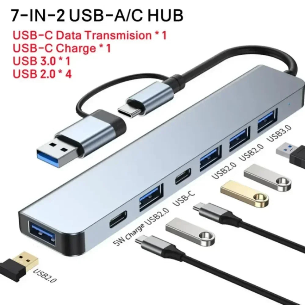 8 in 1 USB C Docking Station