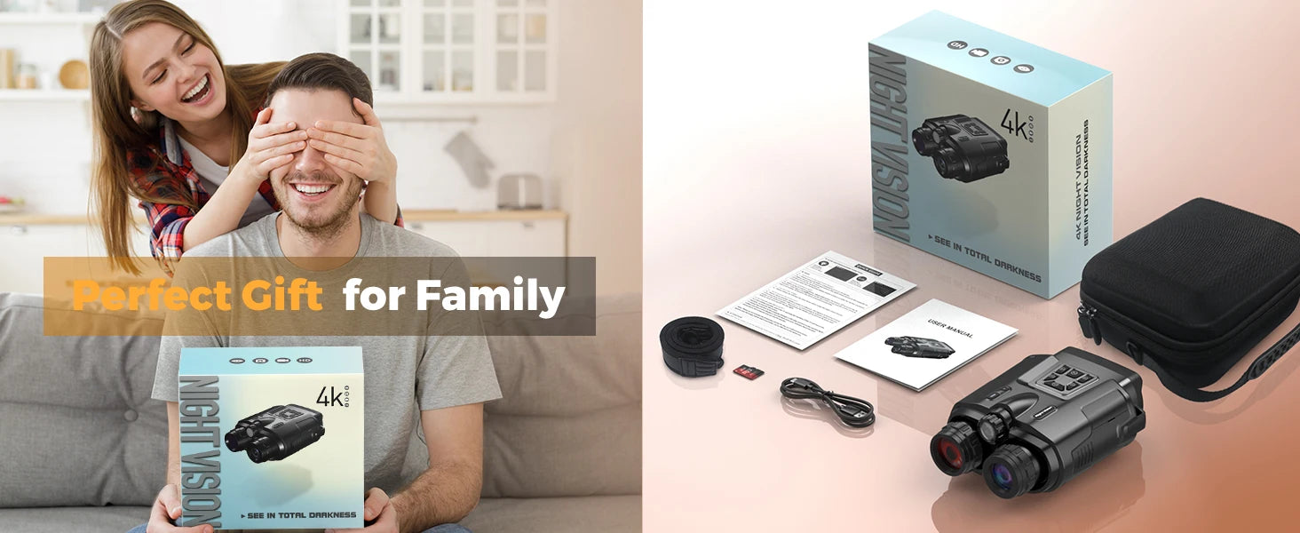 4K Infrared Night Vision Binoculars