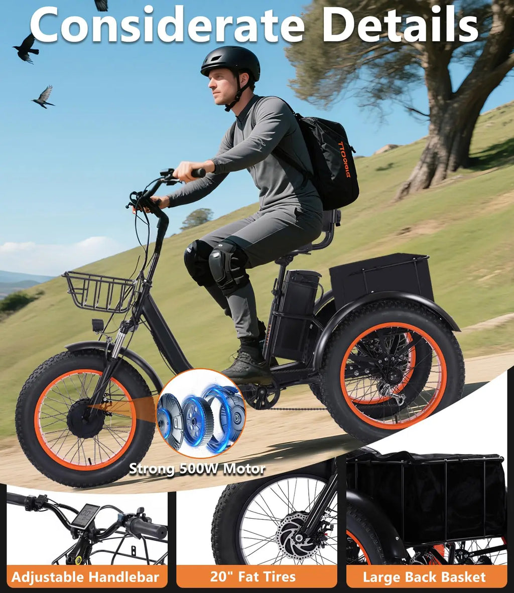 7 SPEED E-TRIKE