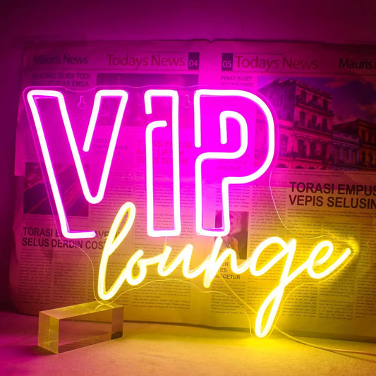 VIP Lounge Neon Sign