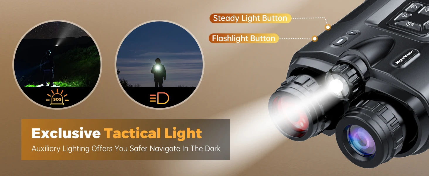 4K Infrared Night Vision Binoculars