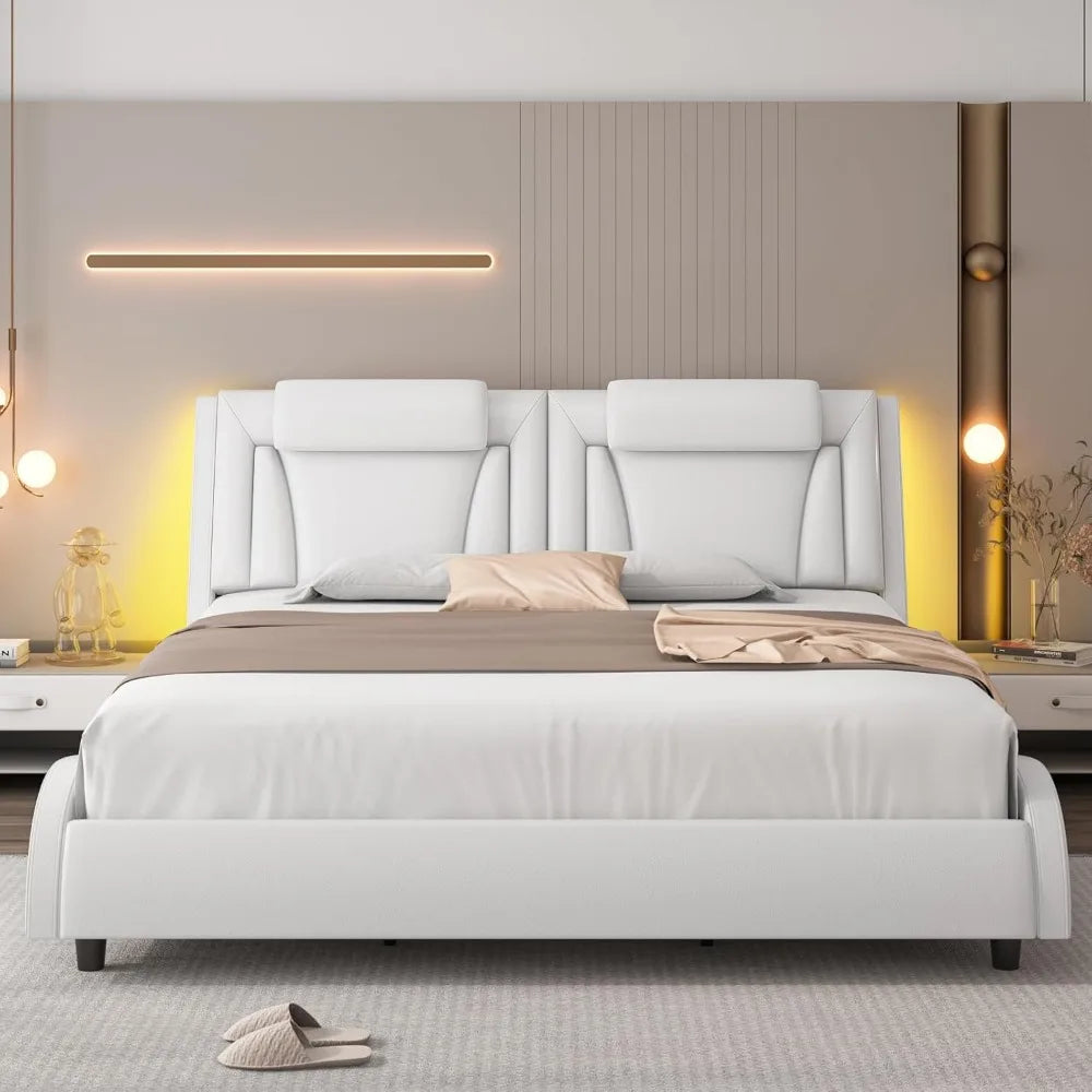 Keyluv Upholstered Platform Bed