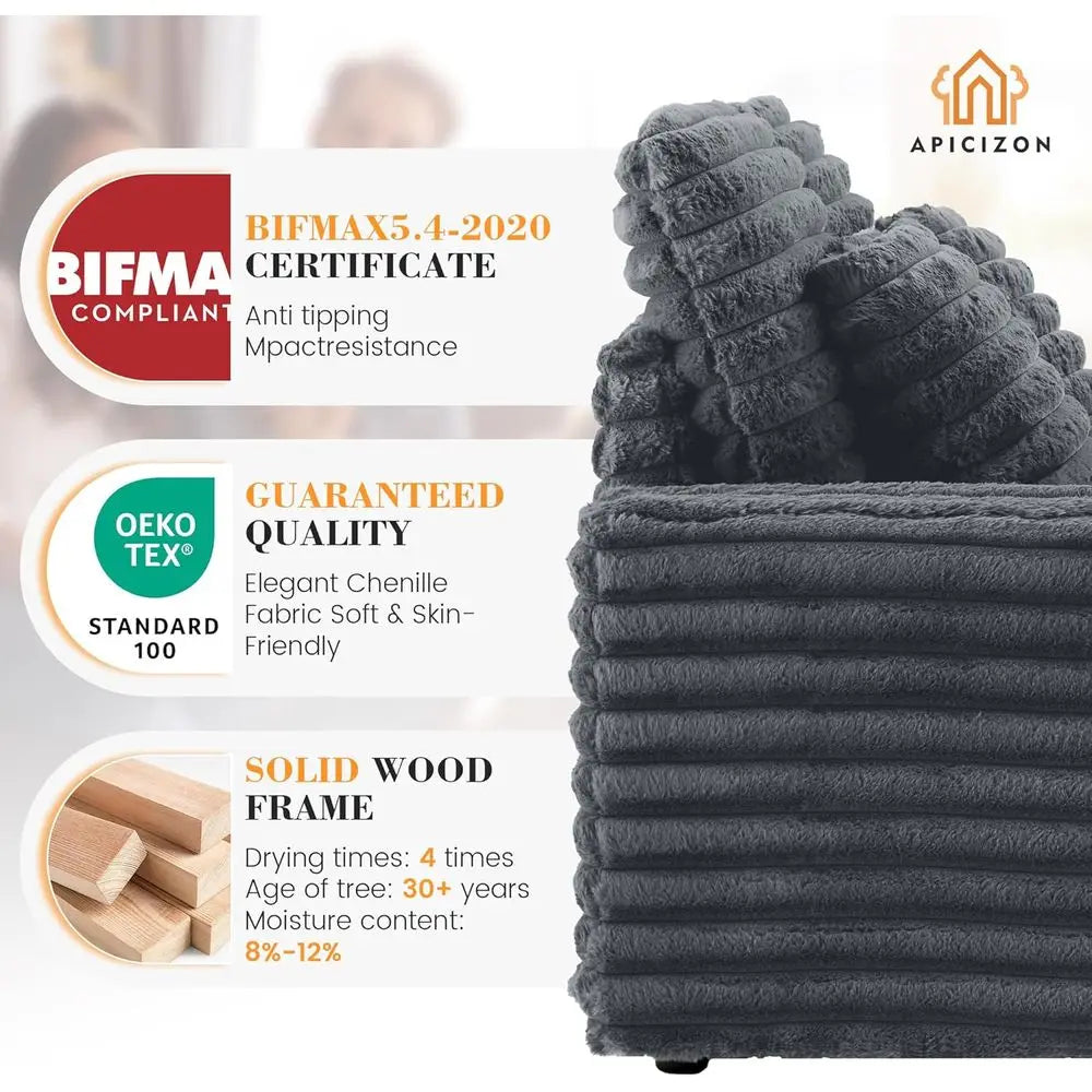 Chaise Lounge with 4 Pillows