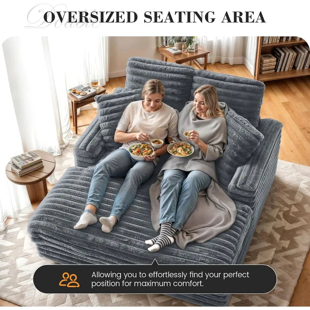 Chaise Lounge with 4 Pillows