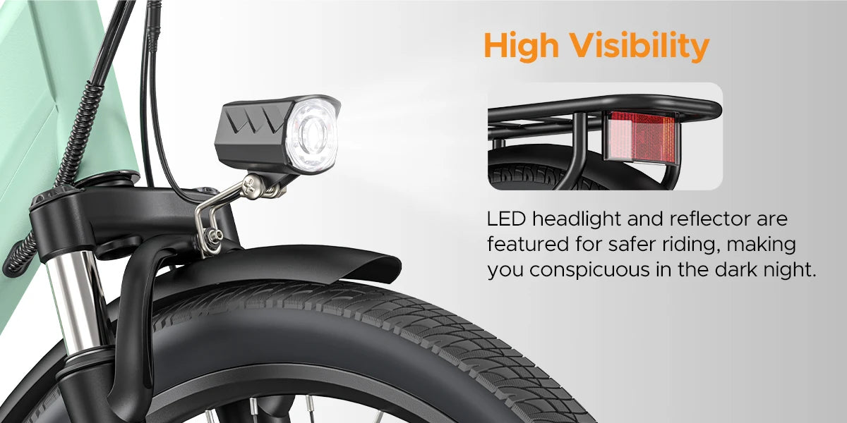 ENGWE Green Commuter E-Bike