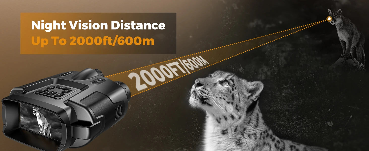 4K Infrared Night Vision Binoculars