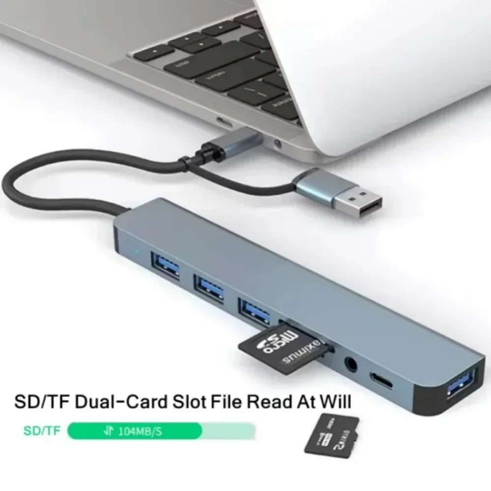 8 in 1 USB C Docking Station