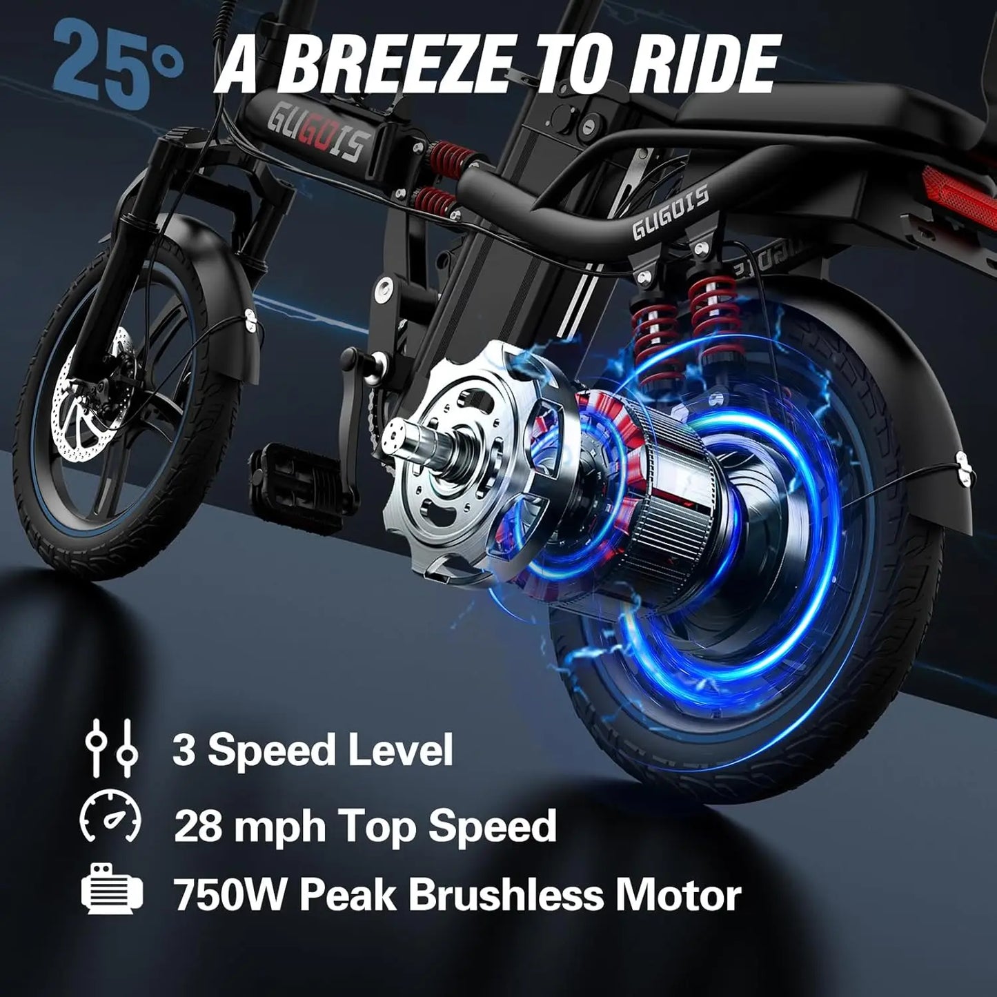 GUGOIS Foldable Electric Bike