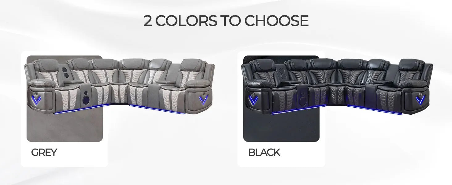 Todrani Power-Reclining Sectional