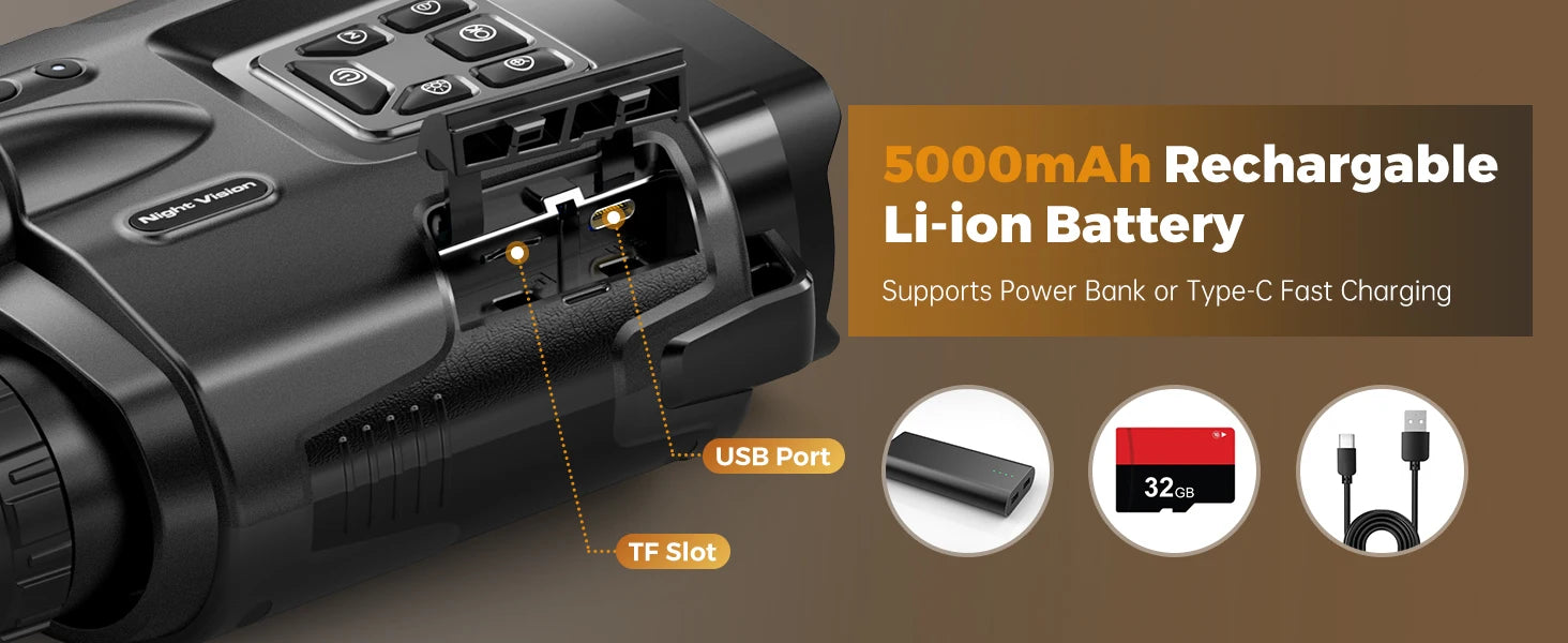 4K Infrared Night Vision Binoculars