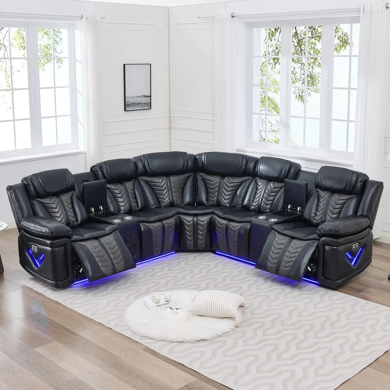 Todrani Power-Reclining Sectional