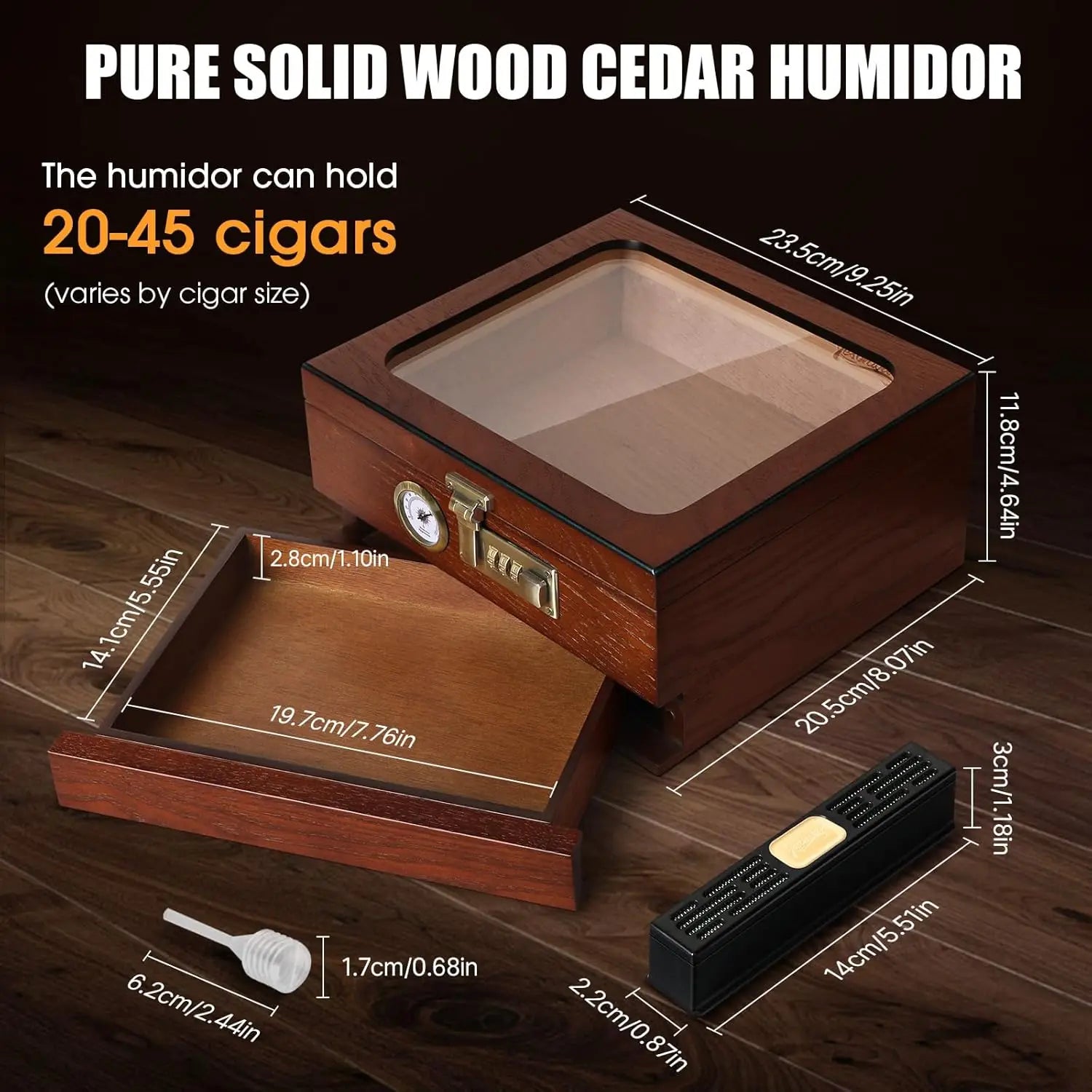 Tesonway Cigar Humidor
