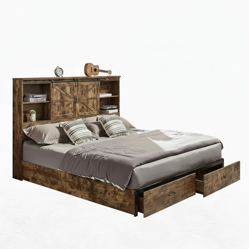 RBXC Queen Size Bed Frame