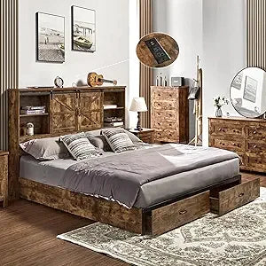 RBXC Queen Size Bed Frame