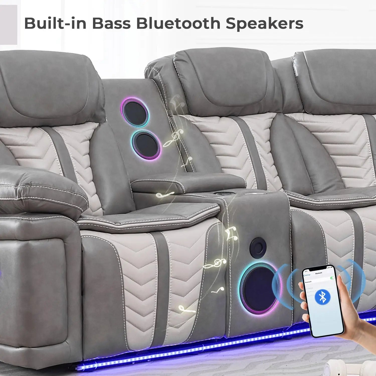 Todrani Power-Reclining Sectional