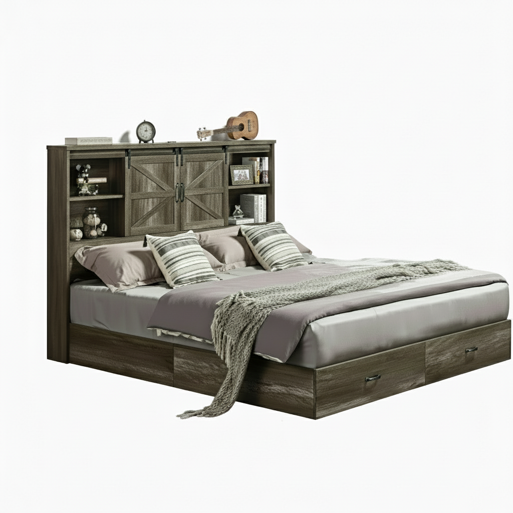 RBXC Queen Size Bed Frame