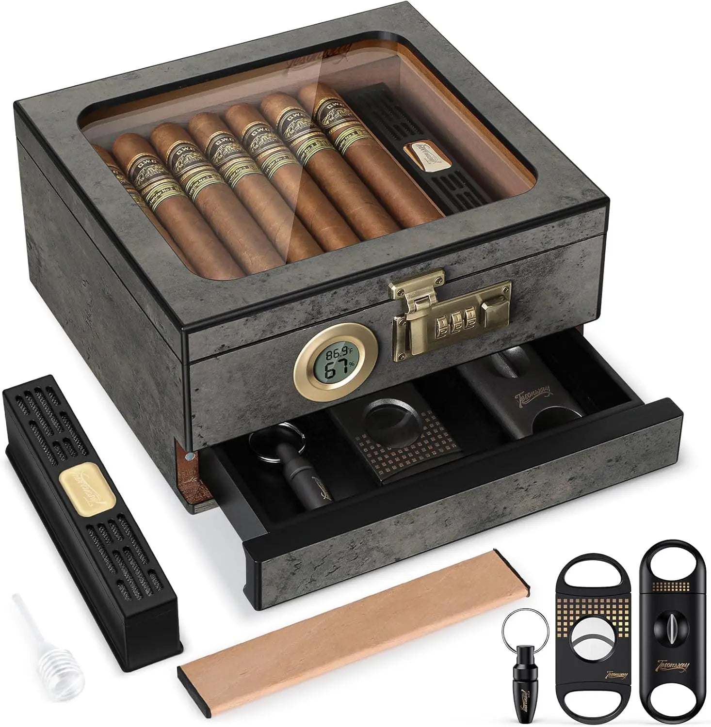 Tesonway Cigar Humidor