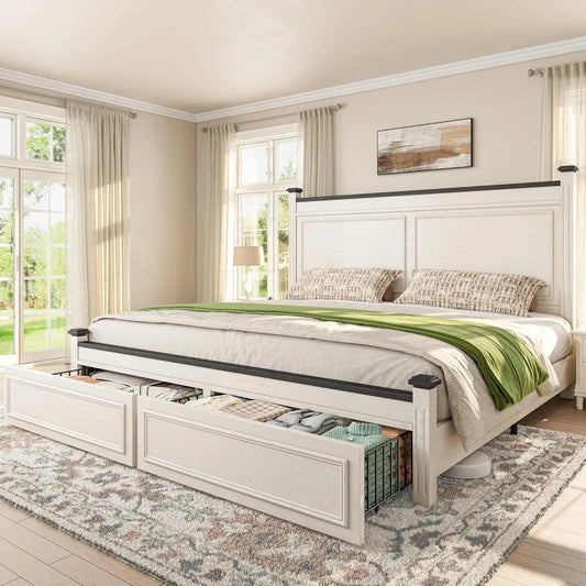 Angduo King Storage Bed