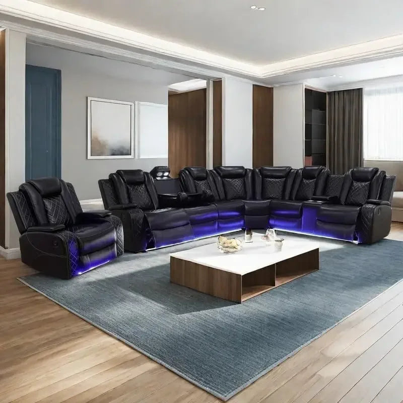 Power Recliner and Sectional Sofa Set