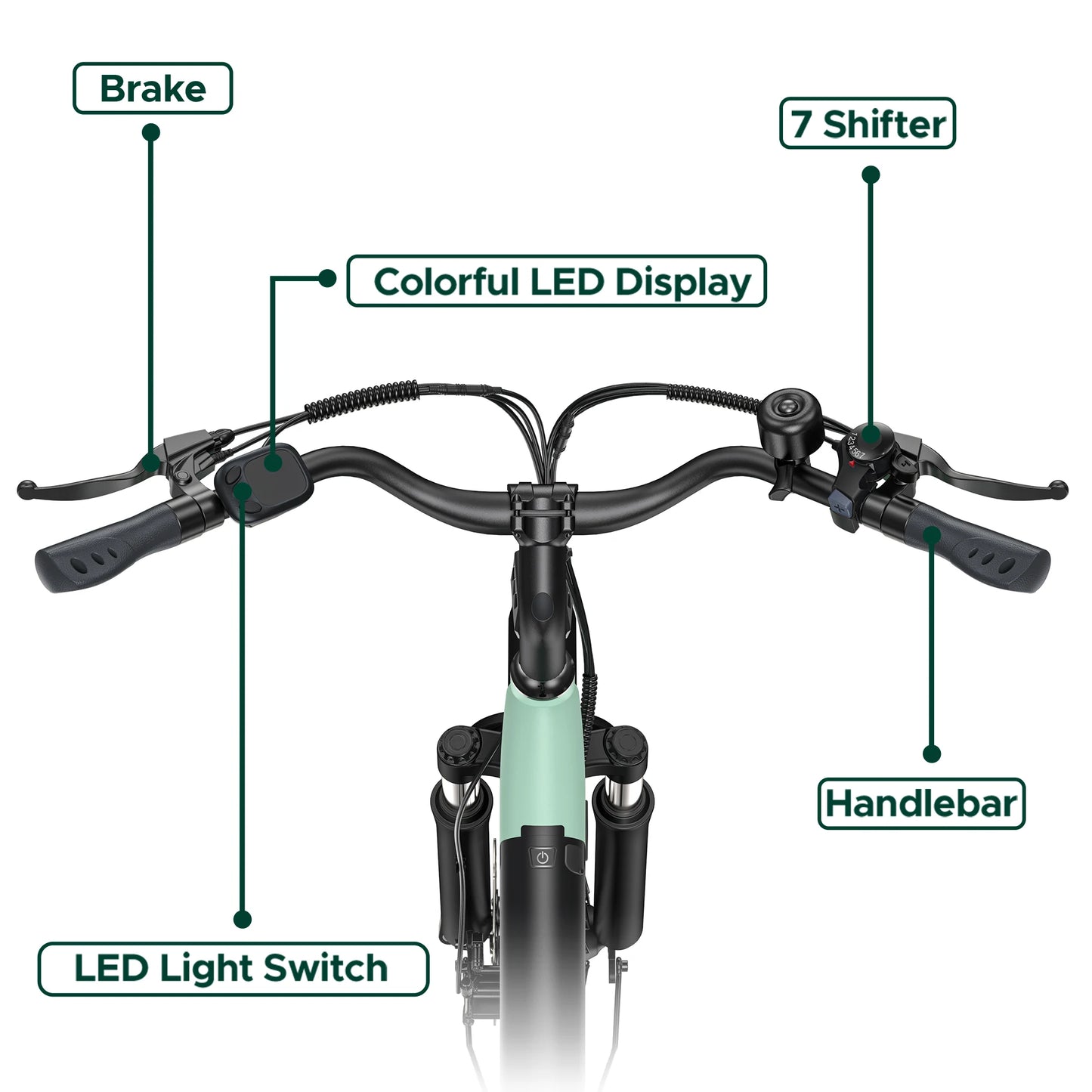 ENGWE Green Commuter E-Bike
