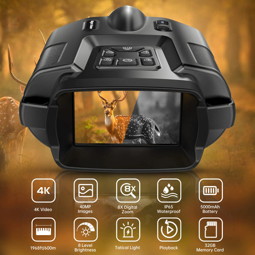 4K Infrared Night Vision Binoculars