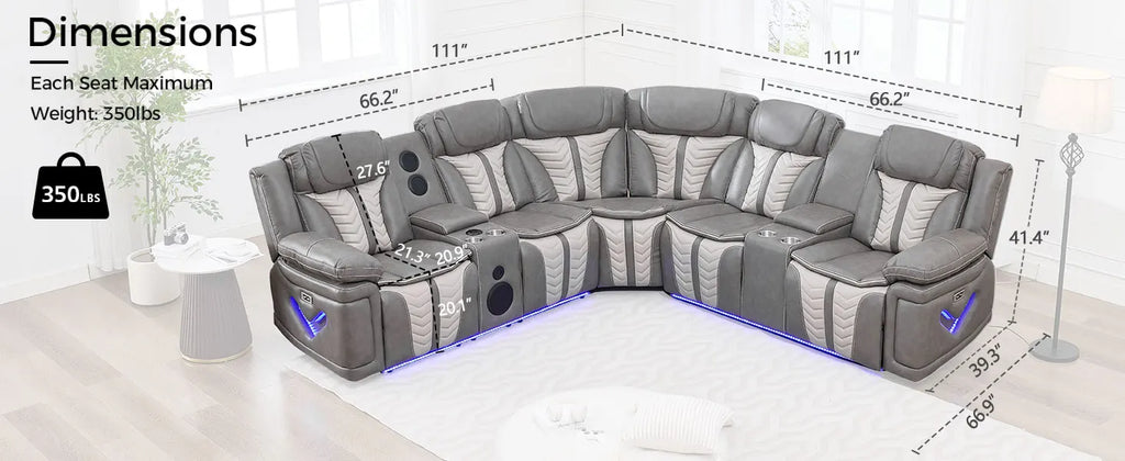 Todrani Power-Reclining Sectional