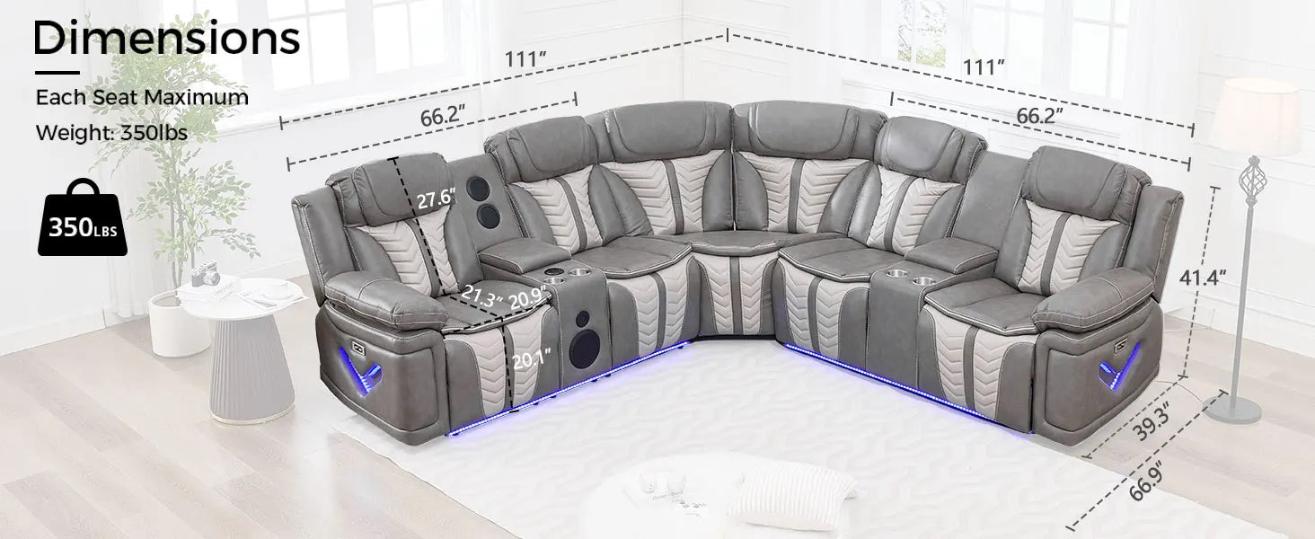 Todrani Power-Reclining Sectional