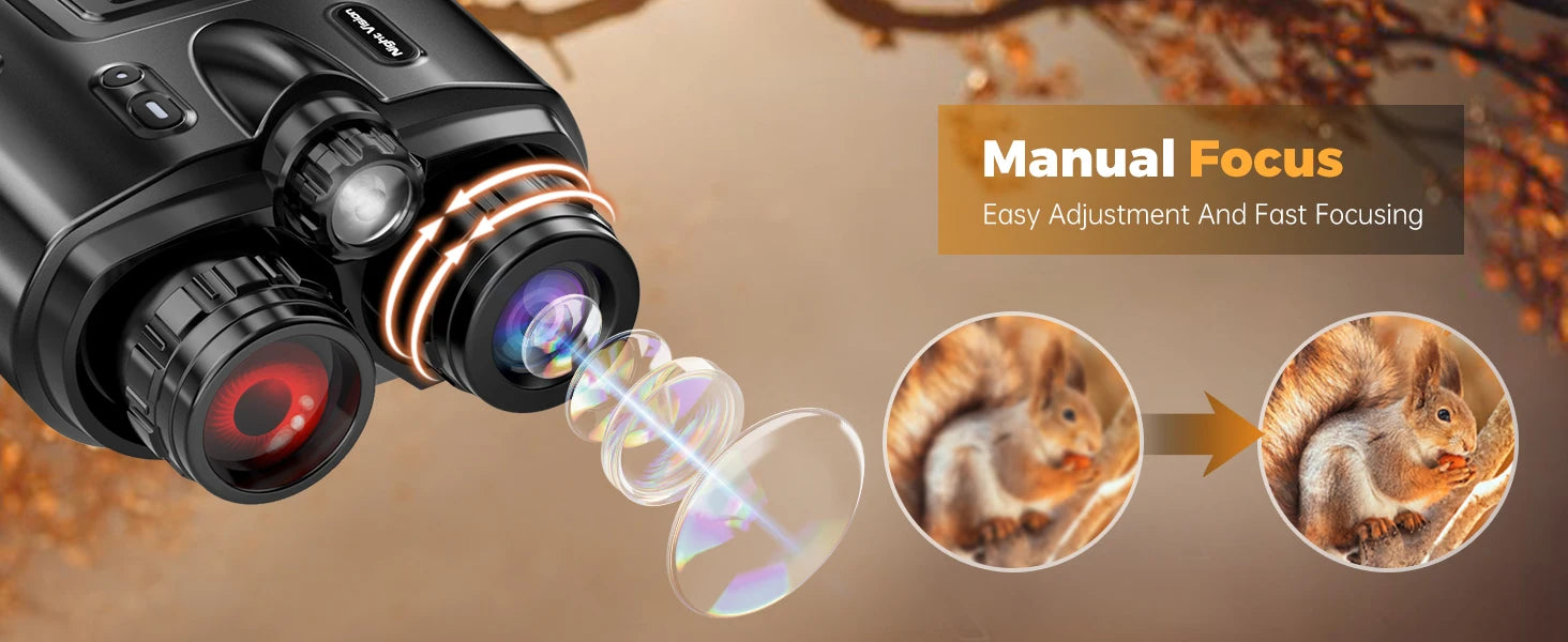 4K Infrared Night Vision Binoculars