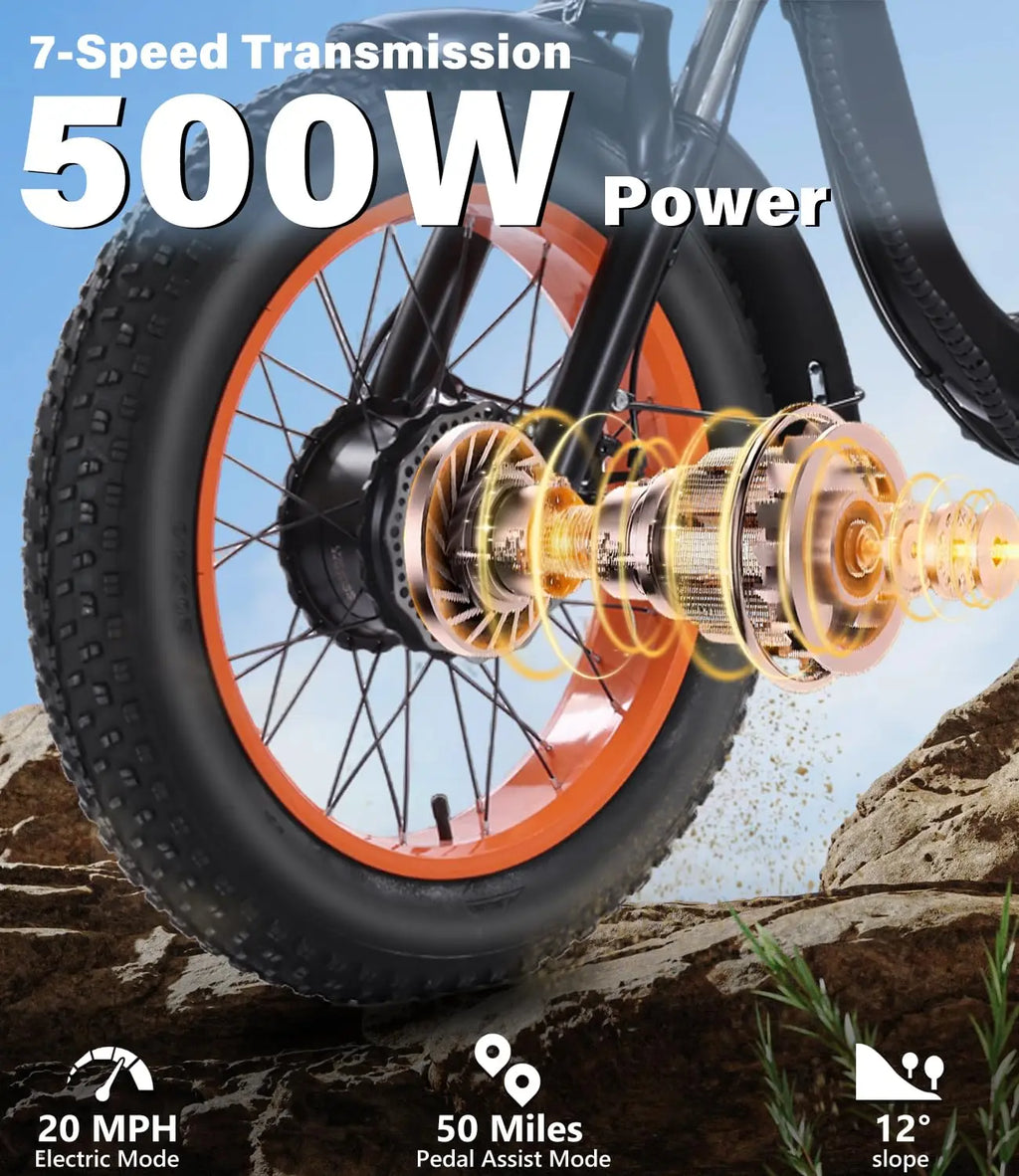7 SPEED E-TRIKE