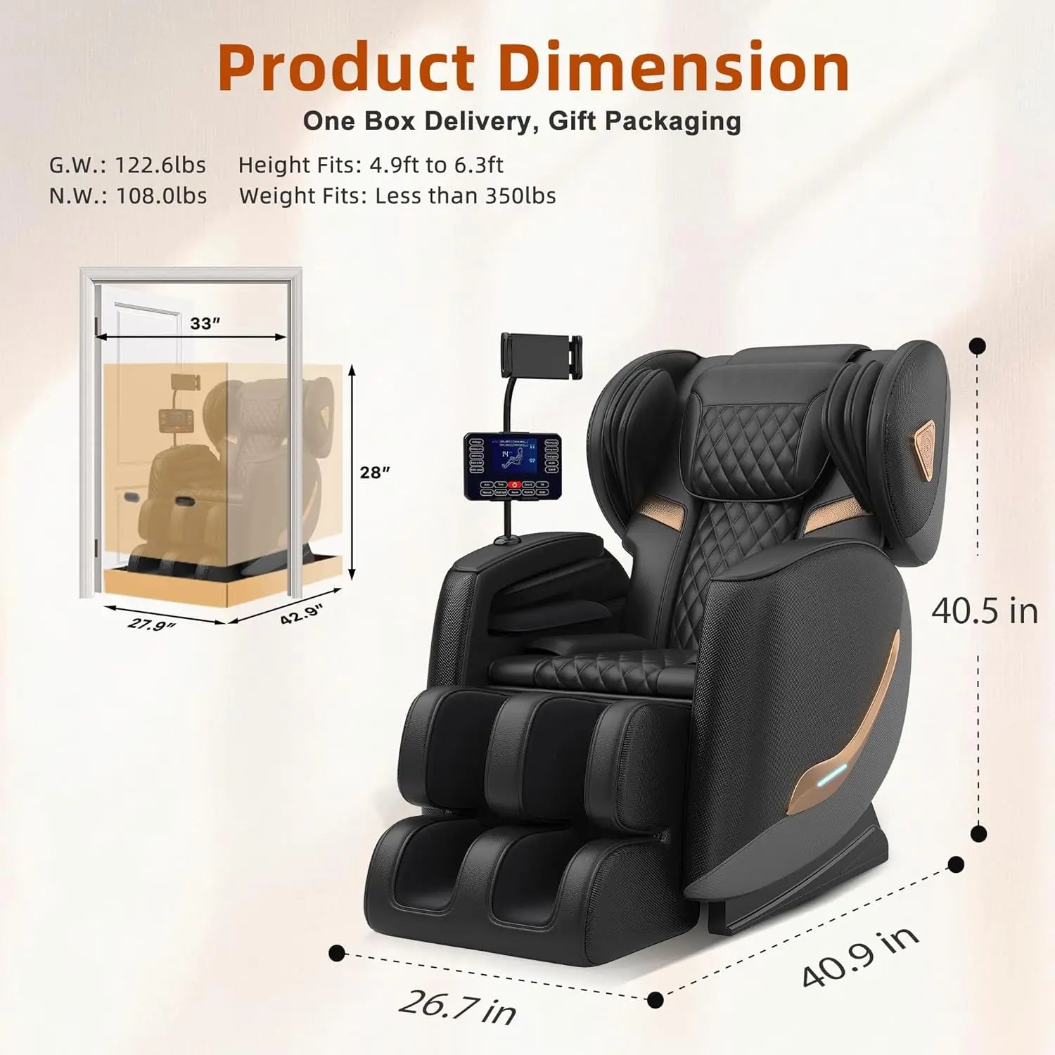 Haven Zero Gravity Full-Body Massage Chair