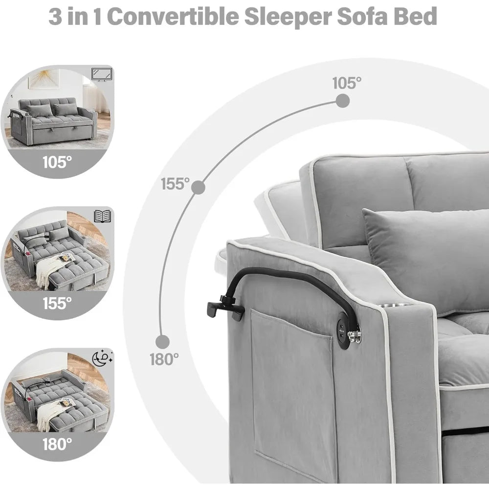 DAFIFY 3 in 1 Convertible Sofa Bed