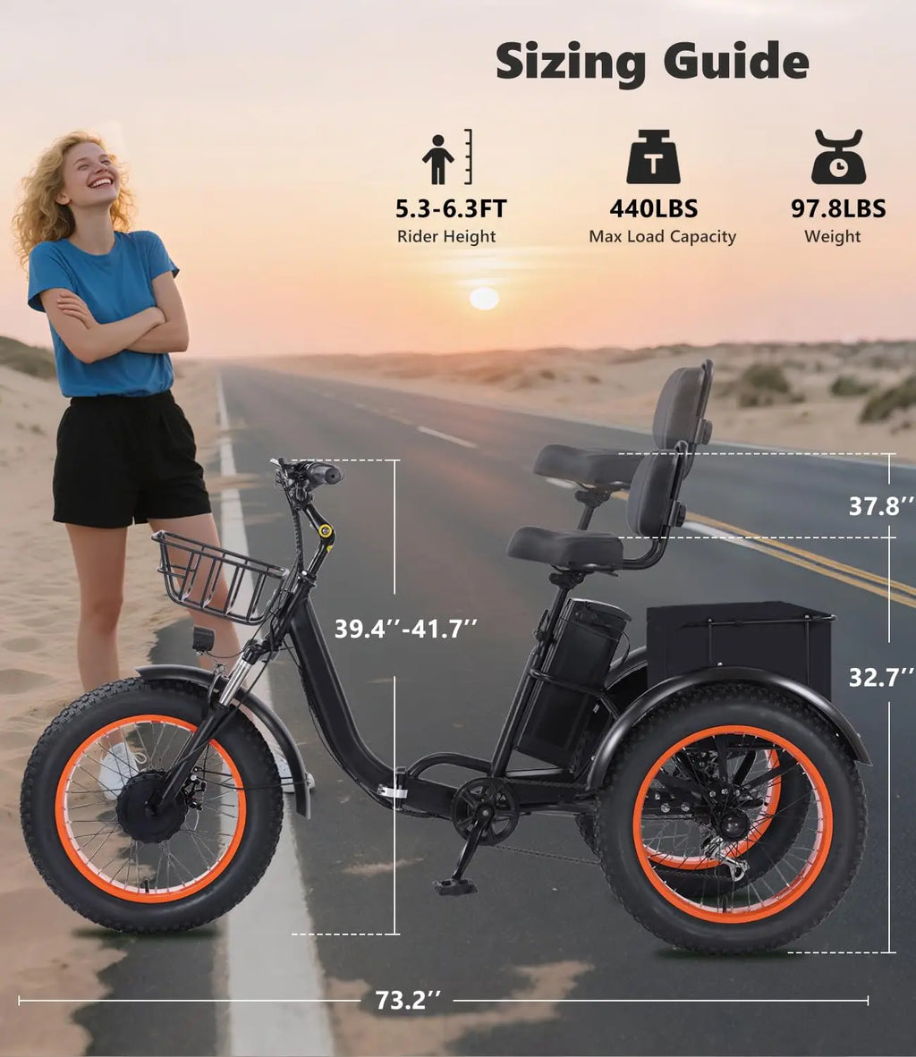 7 SPEED E-TRIKE
