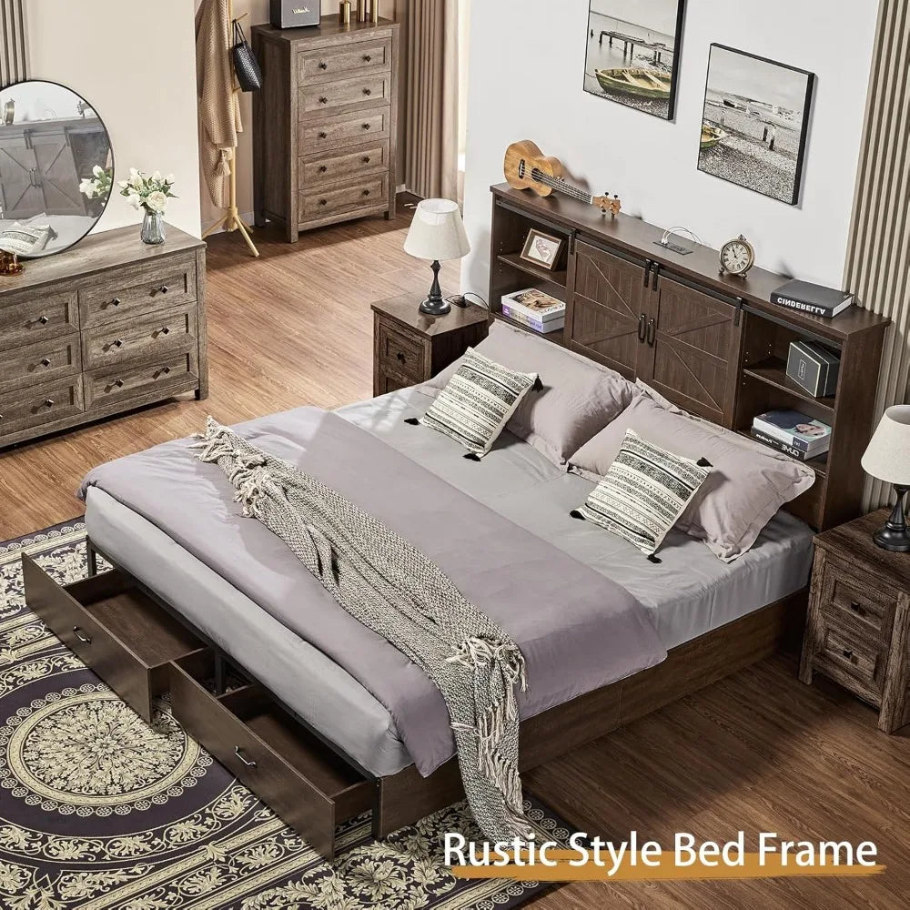 RBXC Queen Size Bed Frame