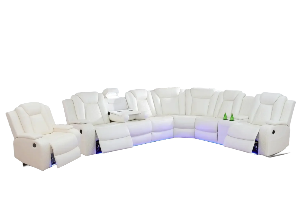 HavenFurn Sectional Sofa Set